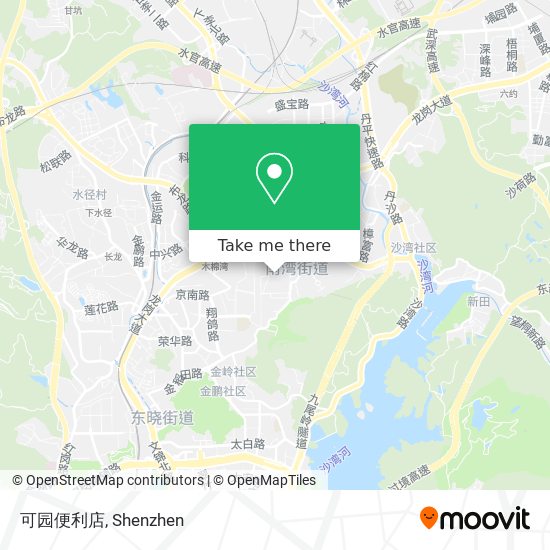 可园便利店 map