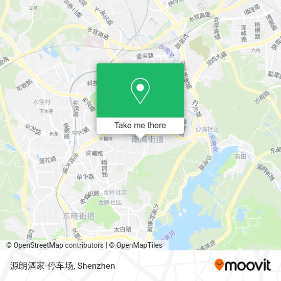源朗酒家-停车场 map