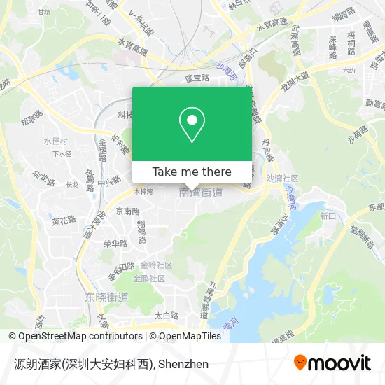 源朗酒家(深圳大安妇科西) map