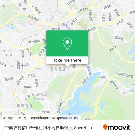 中国农村信用合作社24小时自助银行 map