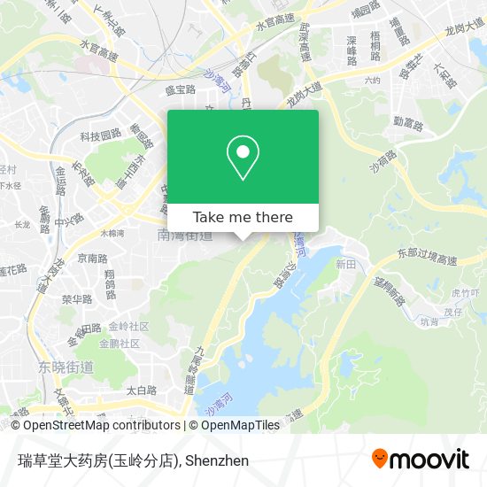 瑞草堂大药房(玉岭分店) map