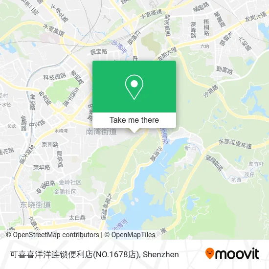可喜喜洋洋连锁便利店(NO.1678店) map