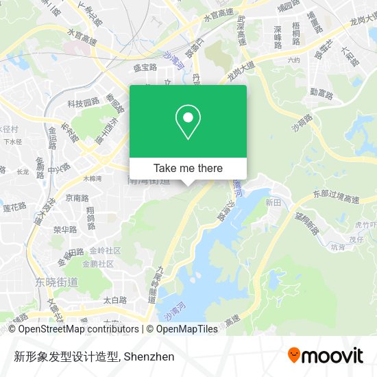 新形象发型设计造型 map