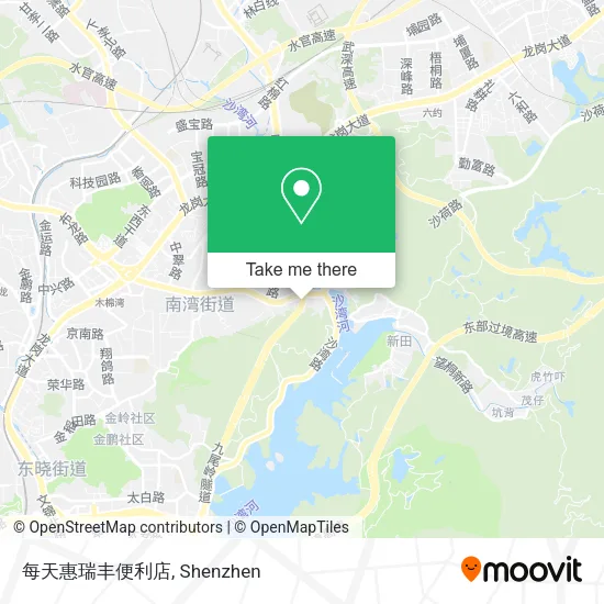每天惠瑞丰便利店 map