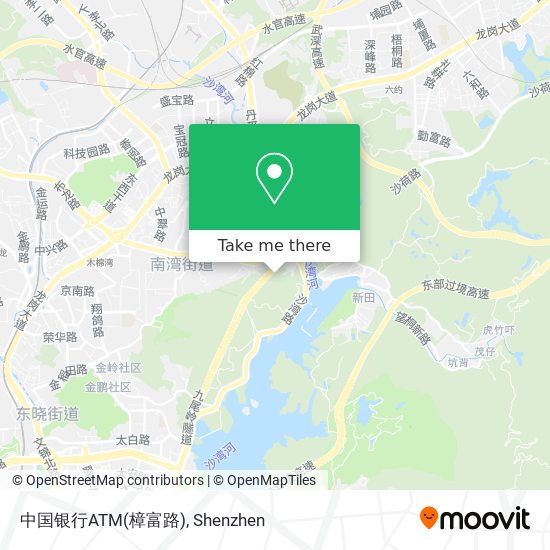中国银行ATM(樟富路) map