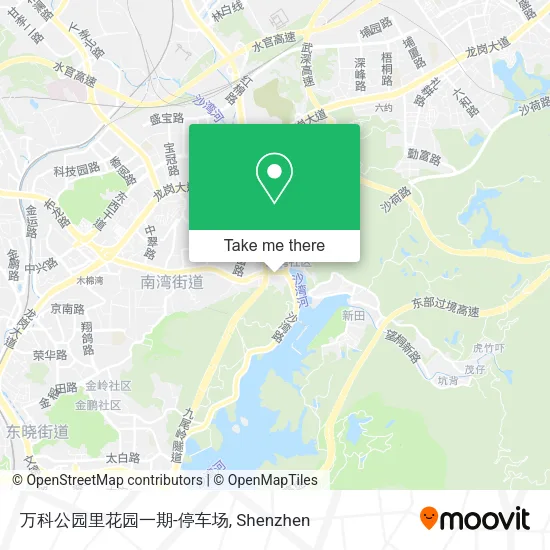 万科公园里花园一期-停车场 map