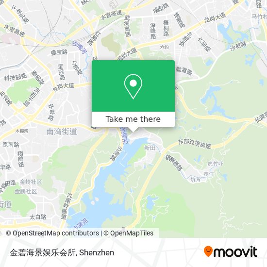 金碧海景娱乐会所 map
