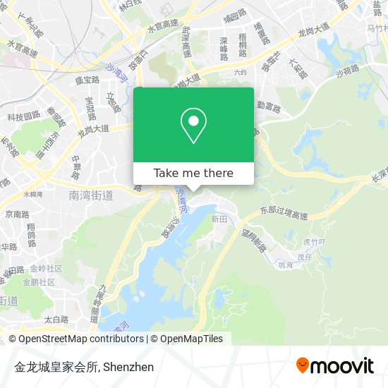 金龙城皇家会所 map
