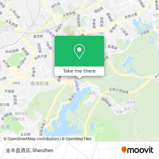 金丰盈酒店 map