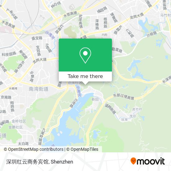 深圳红云商务宾馆 map
