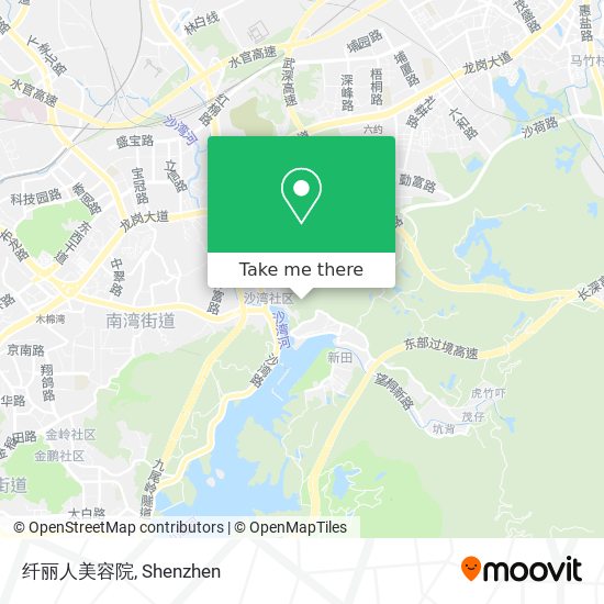 纤丽人美容院 map