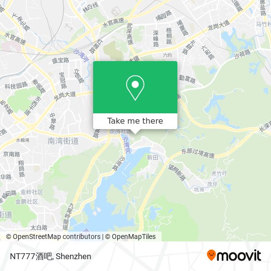 NT777酒吧 map