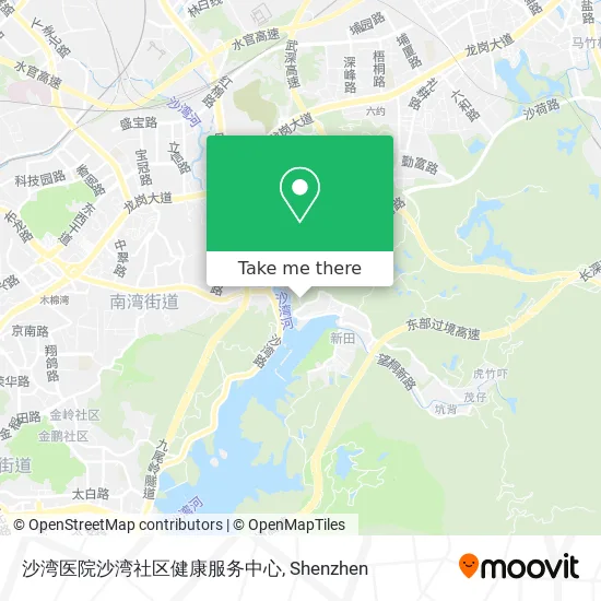 沙湾医院沙湾社区健康服务中心 map