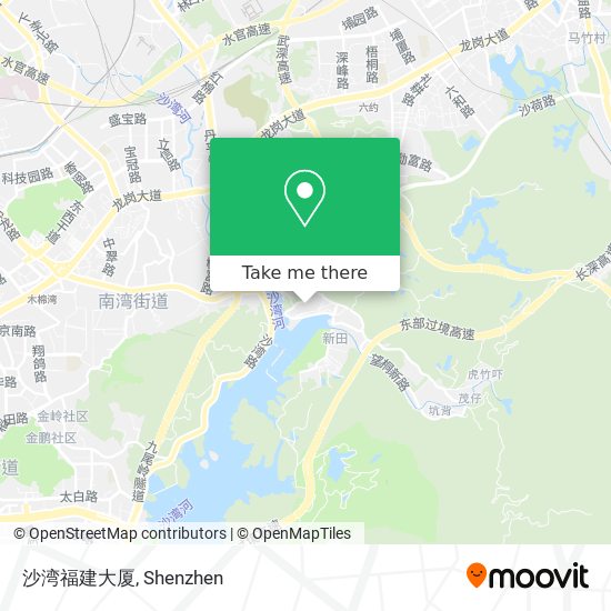 沙湾福建大厦 map