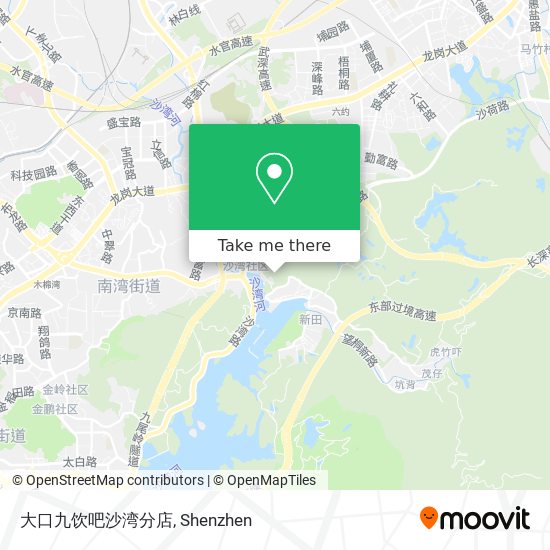 大口九饮吧沙湾分店 map