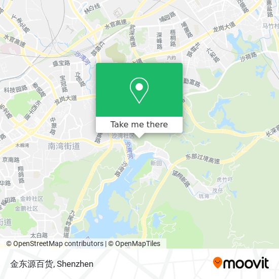 金东源百货 map