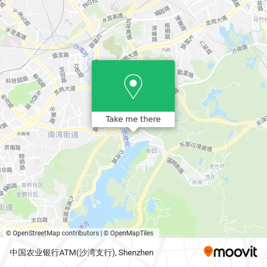 中国农业银行ATM(沙湾支行) map
