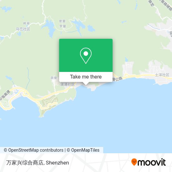 万家兴综合商店 map