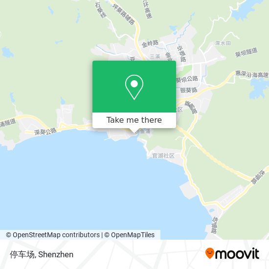 停车场 map