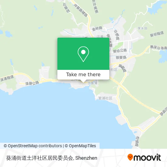 葵涌街道土洋社区居民委员会 map
