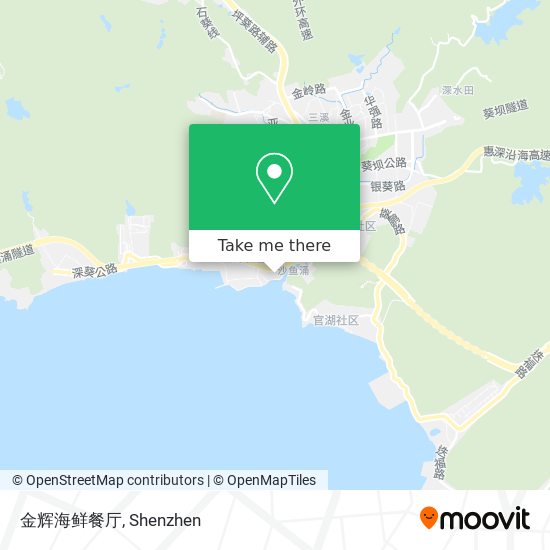金辉海鲜餐厅 map