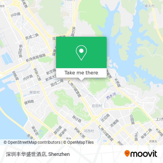 深圳丰华盛世酒店 map