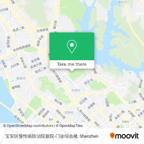 宝安区慢性病防治院新院-门诊综合楼 map