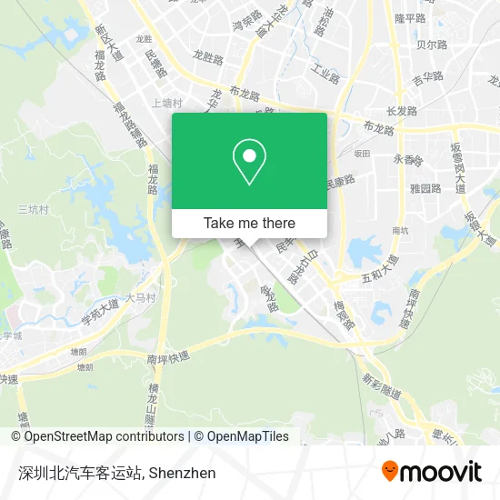 深圳北汽车客运站 map