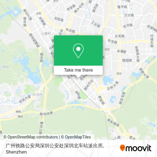 广州铁路公安局深圳公安处深圳北车站派出所 map