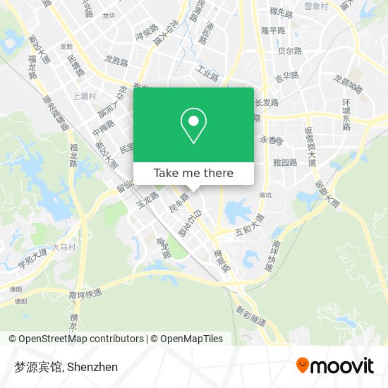 梦源宾馆 map