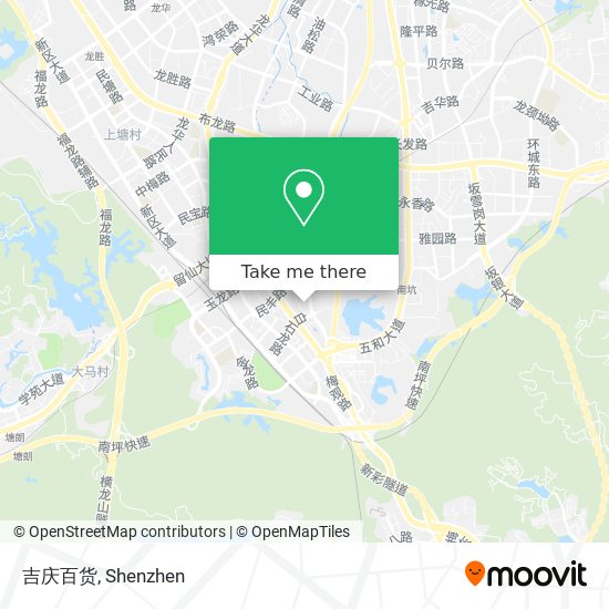 吉庆百货 map