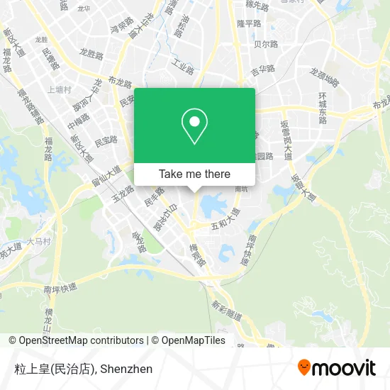 粒上皇(民治店) map