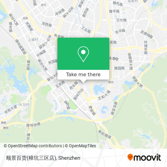 顺景百货(樟坑三区店) map
