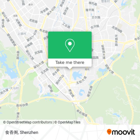 食香阁 map