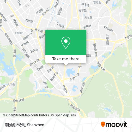 潮汕砂锅粥 map