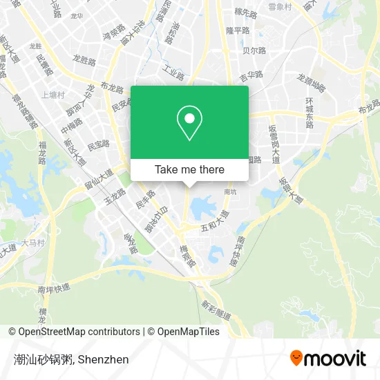 潮汕砂锅粥 map