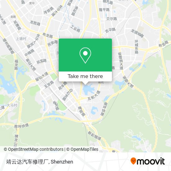 靖云达汽车修理厂 map