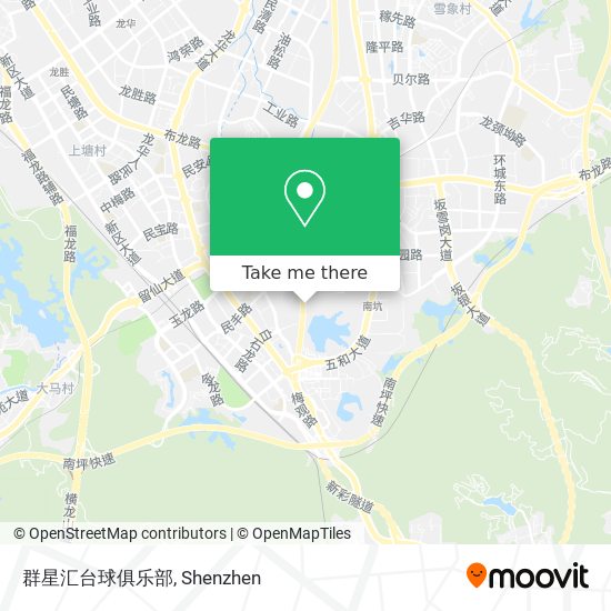 群星汇台球俱乐部 map