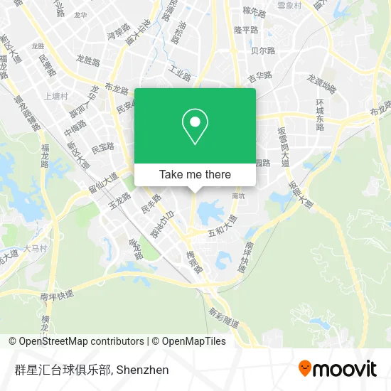 群星汇台球俱乐部 map