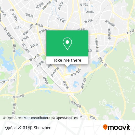 横岭五区-31栋 map