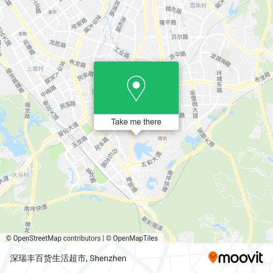 深瑞丰百货生活超市 map