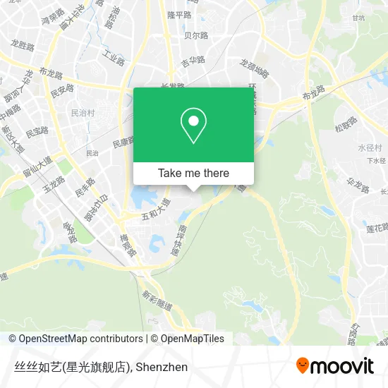 丝丝如艺(星光旗舰店) map