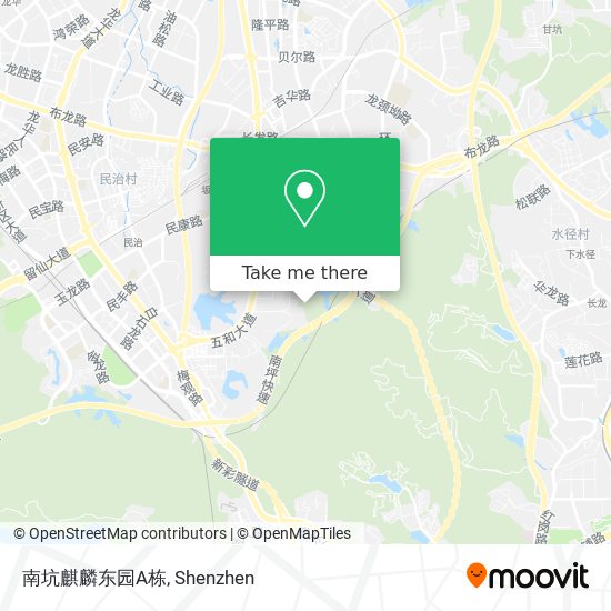 南坑麒麟东园A栋 map