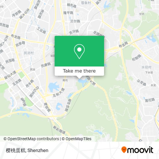 樱桃蛋糕 map