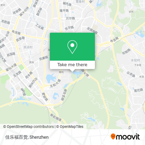 佳乐福百货 map