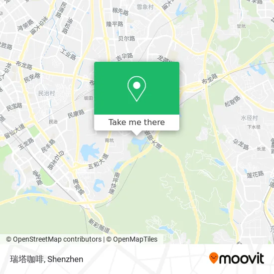 瑞塔咖啡 map