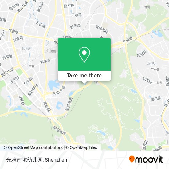 光雅南坑幼儿园 map