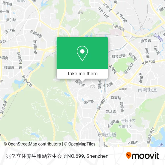 兆亿立体养生雅涵养生会所NO.699 map