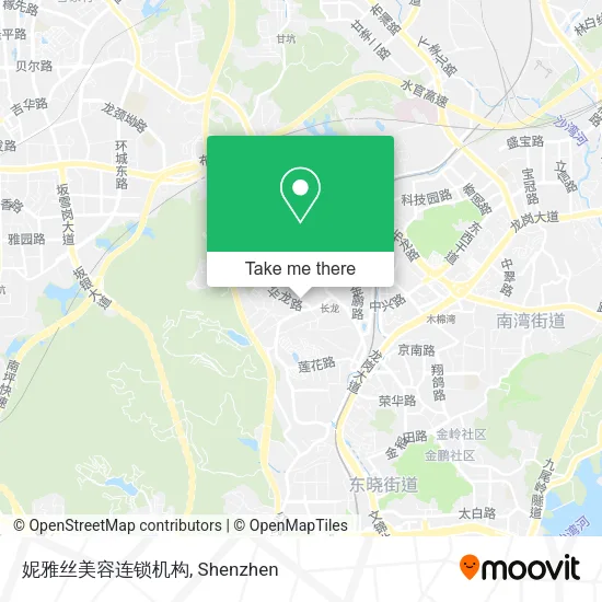 妮雅丝美容连锁机构 map