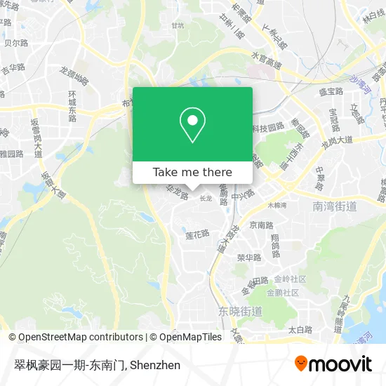 翠枫豪园一期-东南门 map